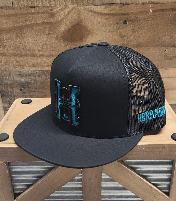 Black Turquoise H - Black/Black