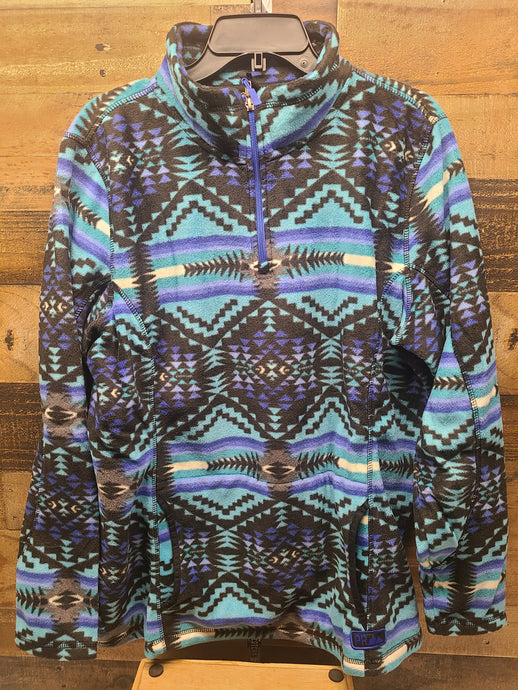 Powder River (Women’s )Aztec Fleece Pullover - Black