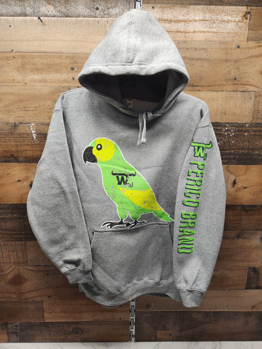 Ww Unisex Perico Brand Hoodie -Light Grey