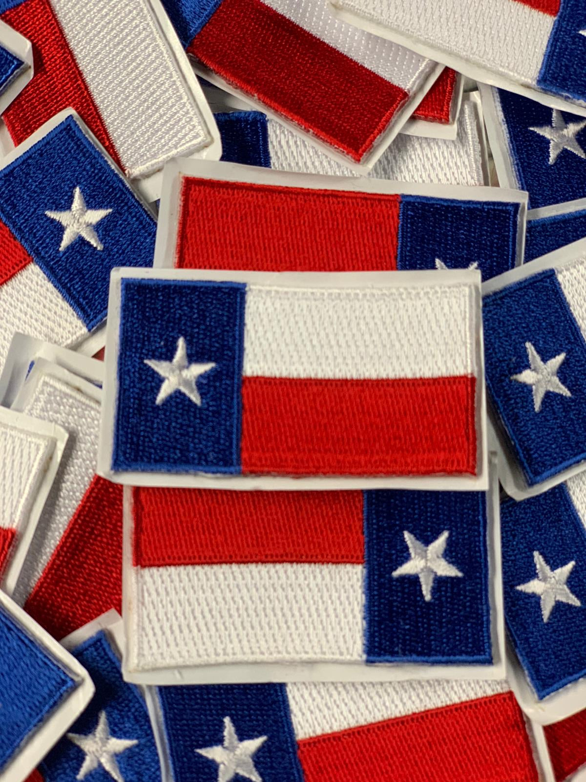 Texas Flag Patches 2x3